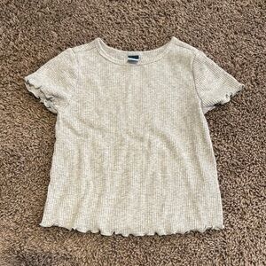 Old Navy Kids Gray Short Sleeve Tee